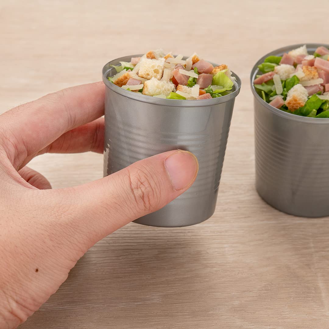 Plastic Canisters with Lid (20 Count)