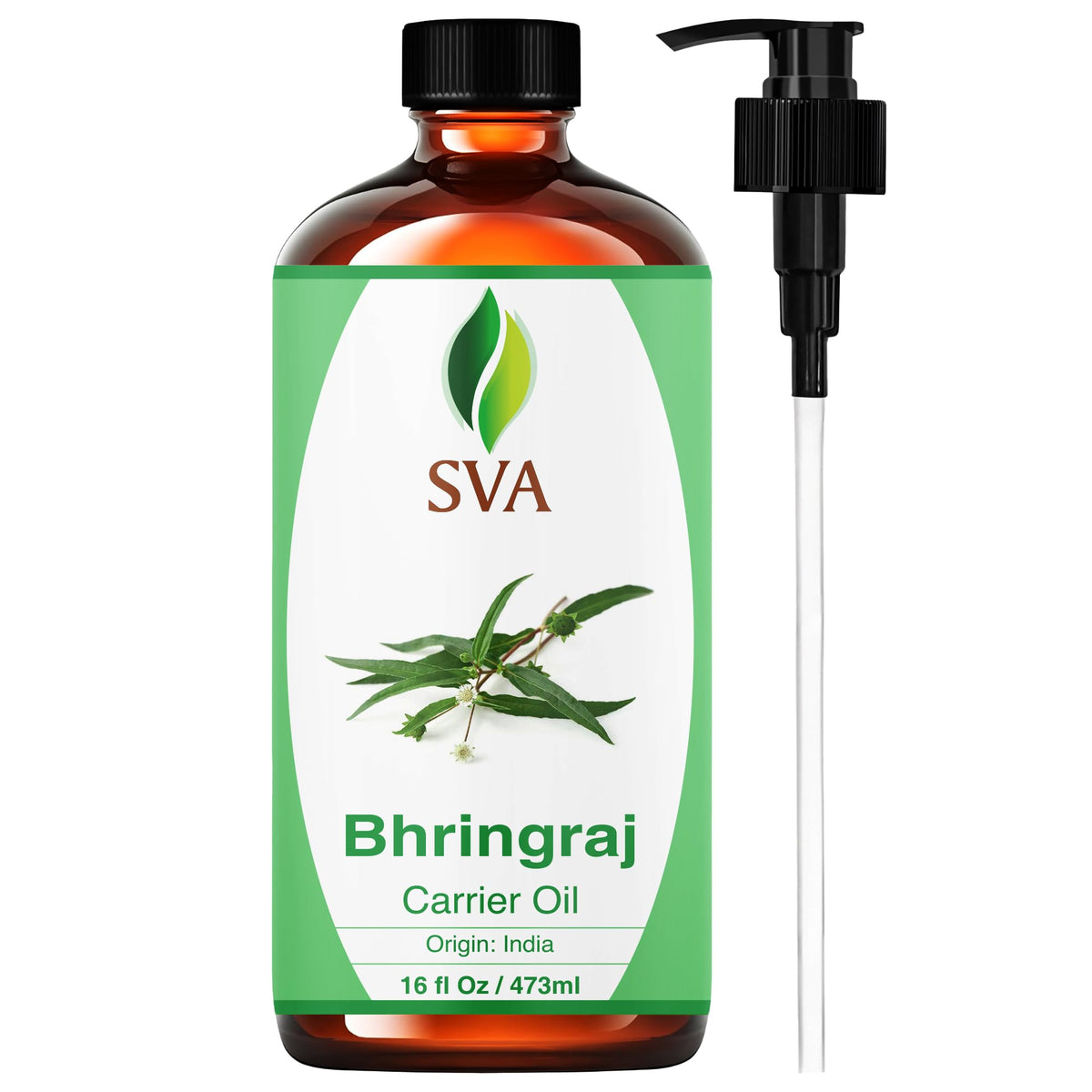 SVA Bhringraj Carrier Oil (16 Fl Oz)