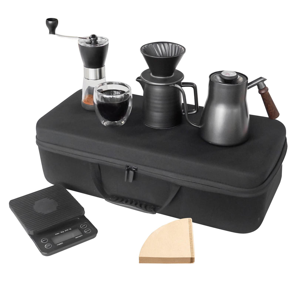 Pour Over Coffee Maker Set All in 1 Coffee Kits