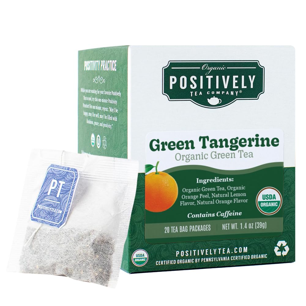 Green Tangerine Green Tea Bags (20 Ounce)