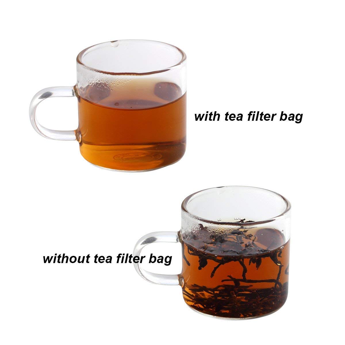 400 Pack Disposable Drawstring Tea Filter Bags (400 Count)