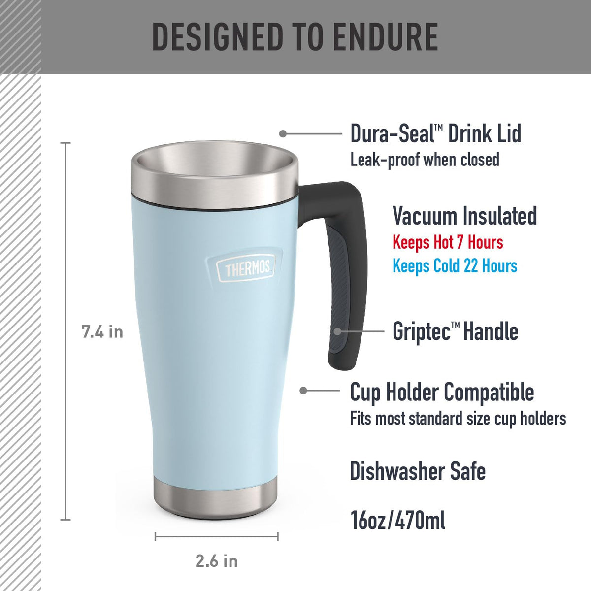 ICON SERIES Stainless Steel Mug