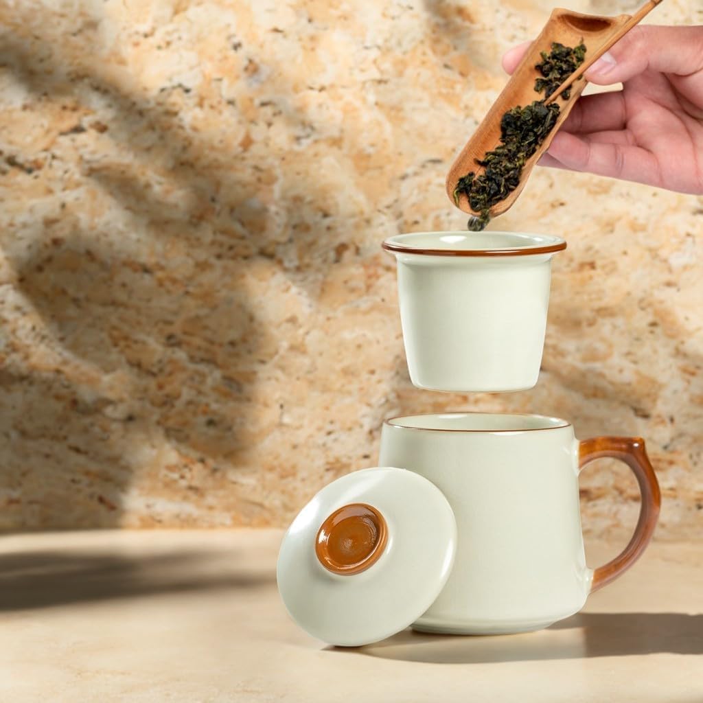Ceramic tea cups