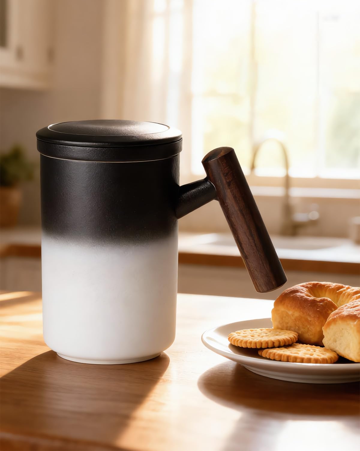 Tea Cup with Infuser and Lid