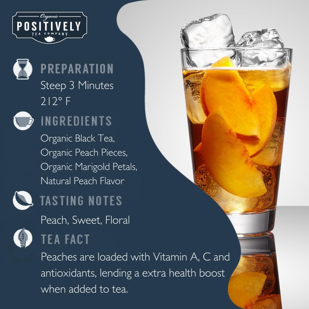 Juicy Peach Black Tea (16 Ounce)
