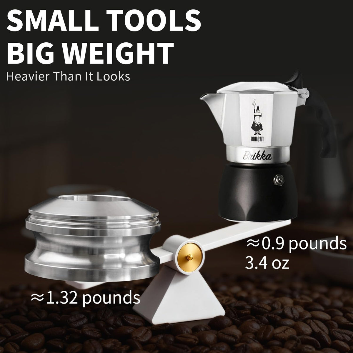 2 3 Cup Moka Pot Tamper