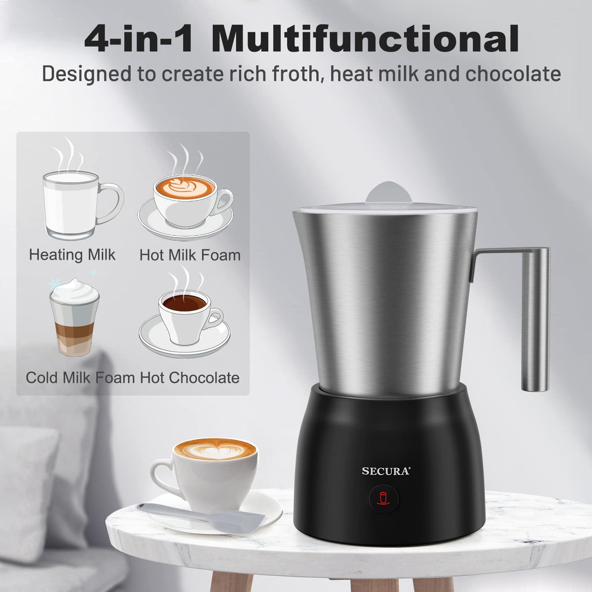 Detachable Milk Frother