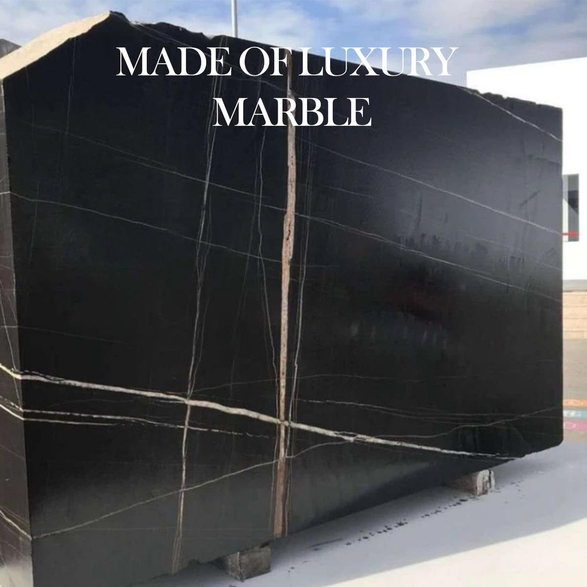 Natural Black Marble Tray