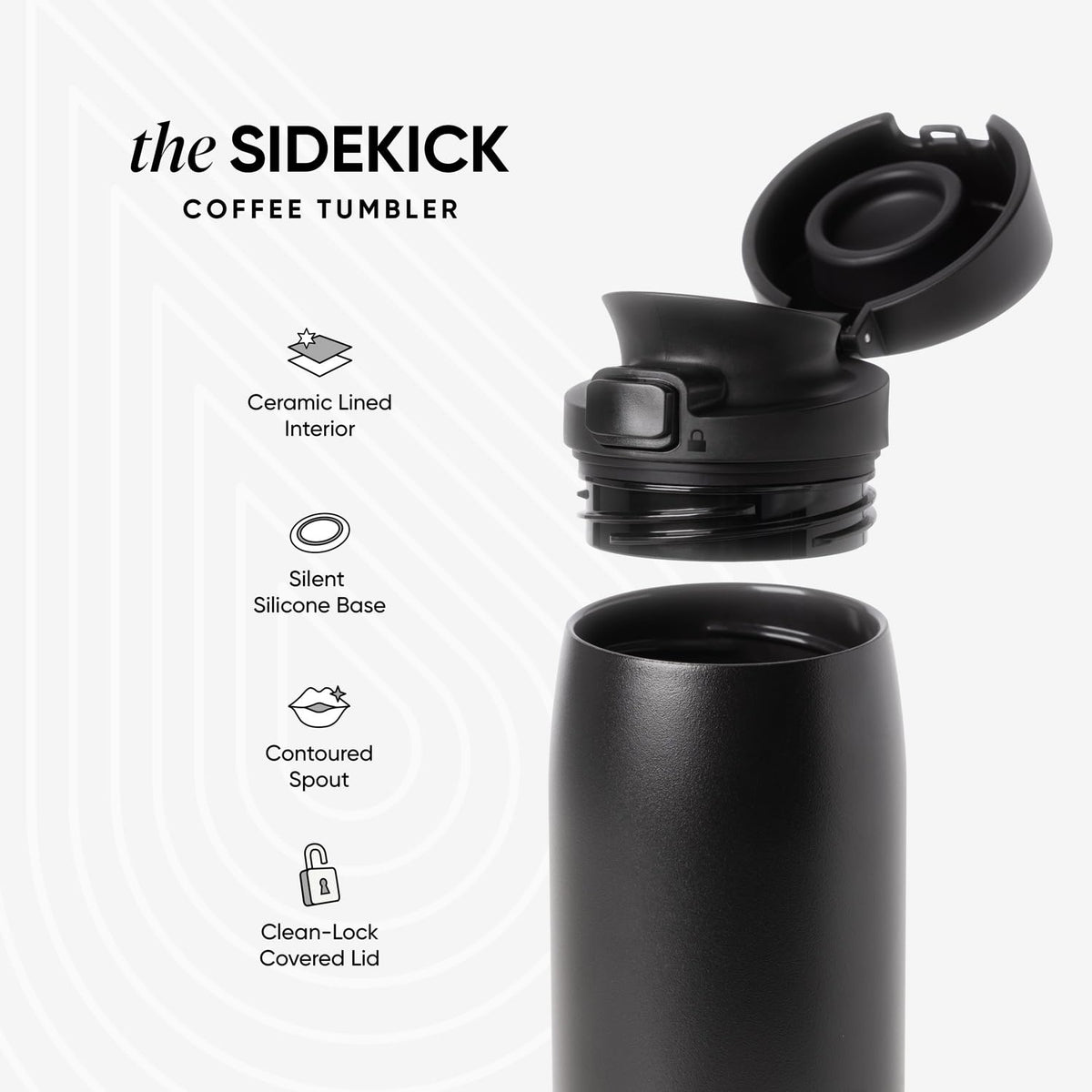 Ceramic Lined Insulated Coffee Tumbler
