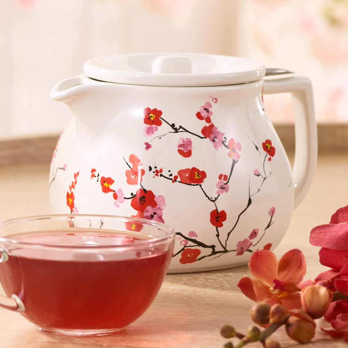 Ceramic Teapot with Infuser