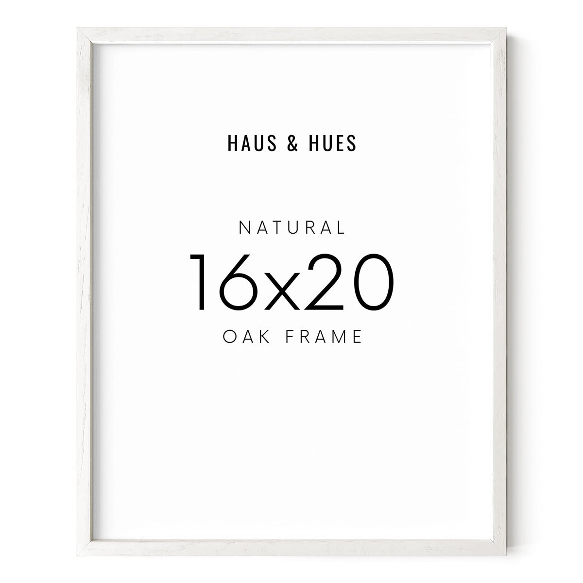 White Oak Wood 16x20 Picture Frame