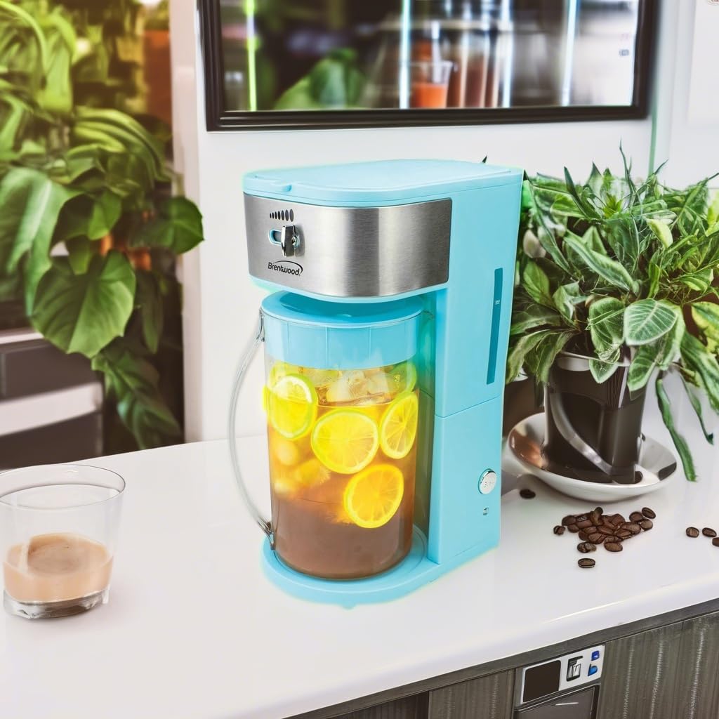 KT 2150BL Iced Tea and Coffee Maker with 64 Ounce Pitcher