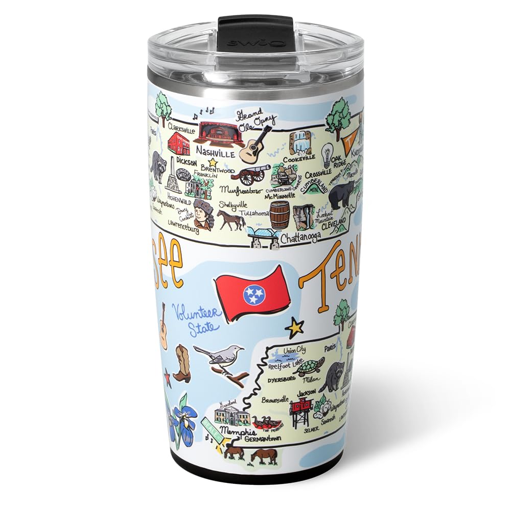 22oz Insulated Travel Mug with Handle & Lid