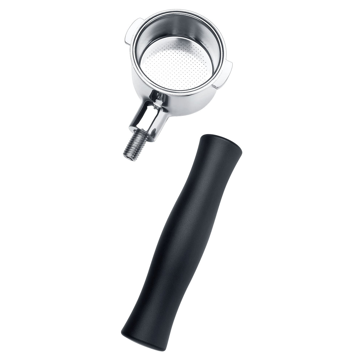 51mm Naked Bottomless Portafilter 2 Ears Fits Delonghi ECP3420