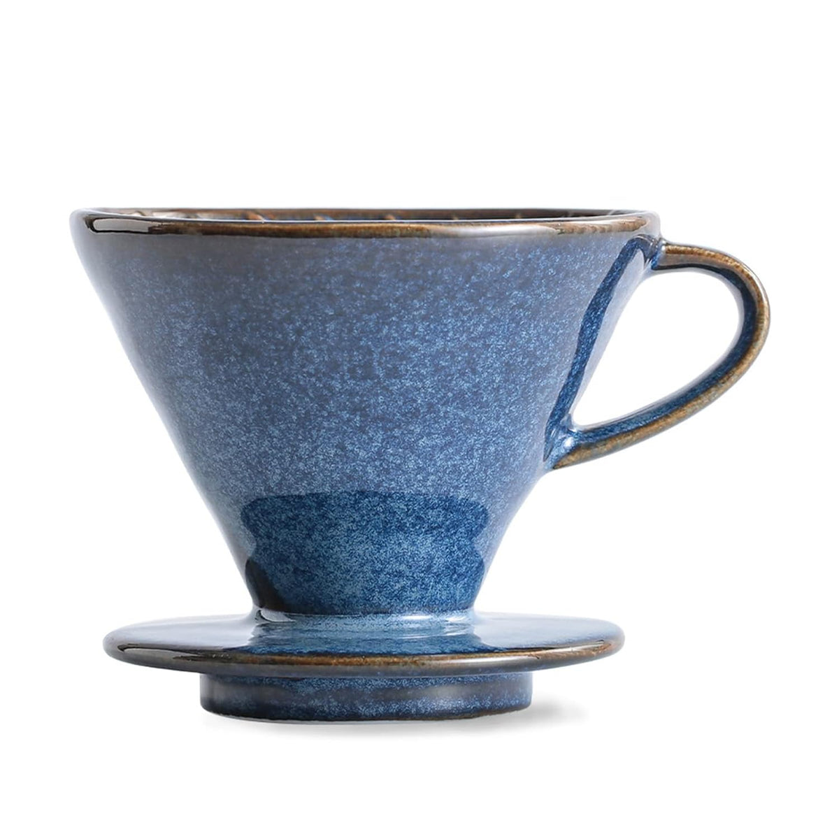 Ceramic Coffee Dripper Filter 60Angle Tapered Hand Brew Pour Over Coffee Maker Set Reusable Porcelain Portable For Home Baristas