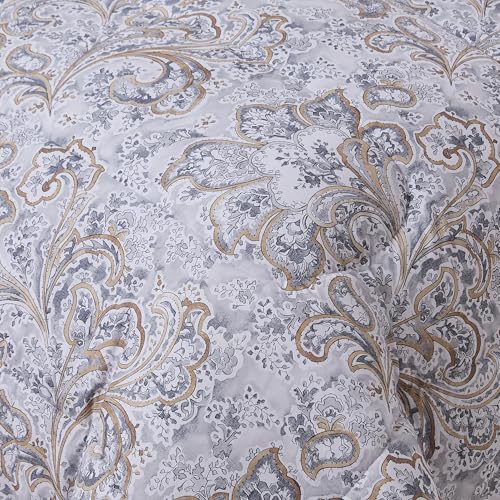 Paisley Comforter Set Twin Size with Sheets Bed in a Bag