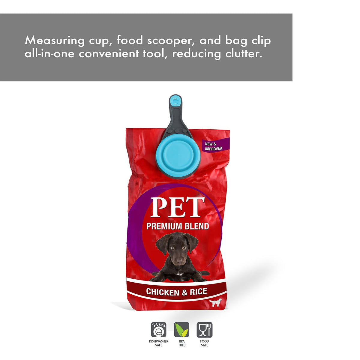 Popware for Pets Collapsible Klip Scoop