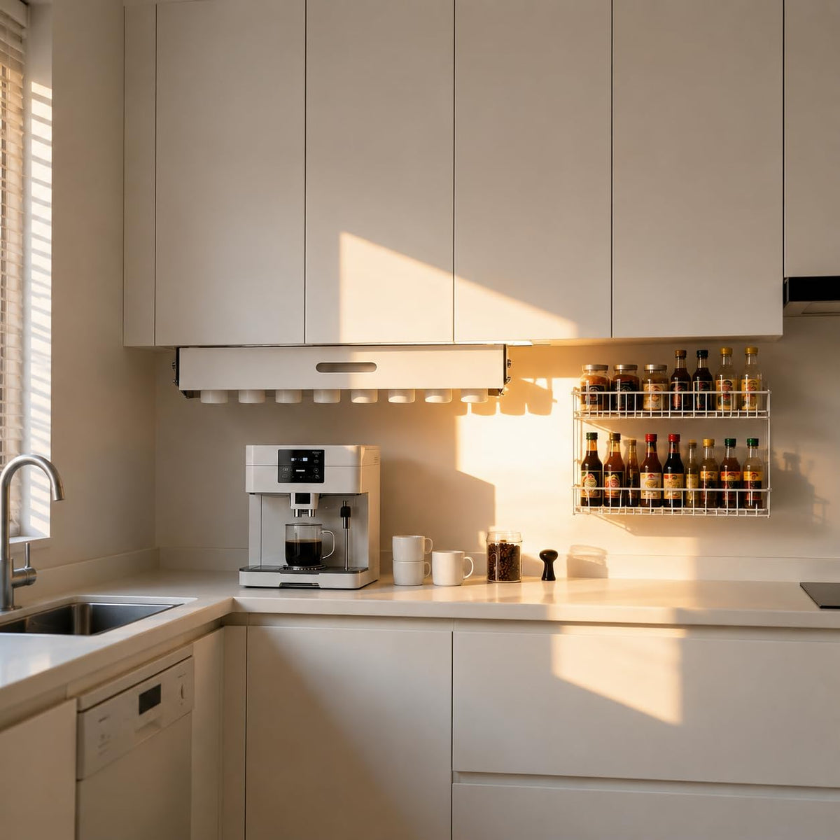 Under Cabinet K Cup Rack