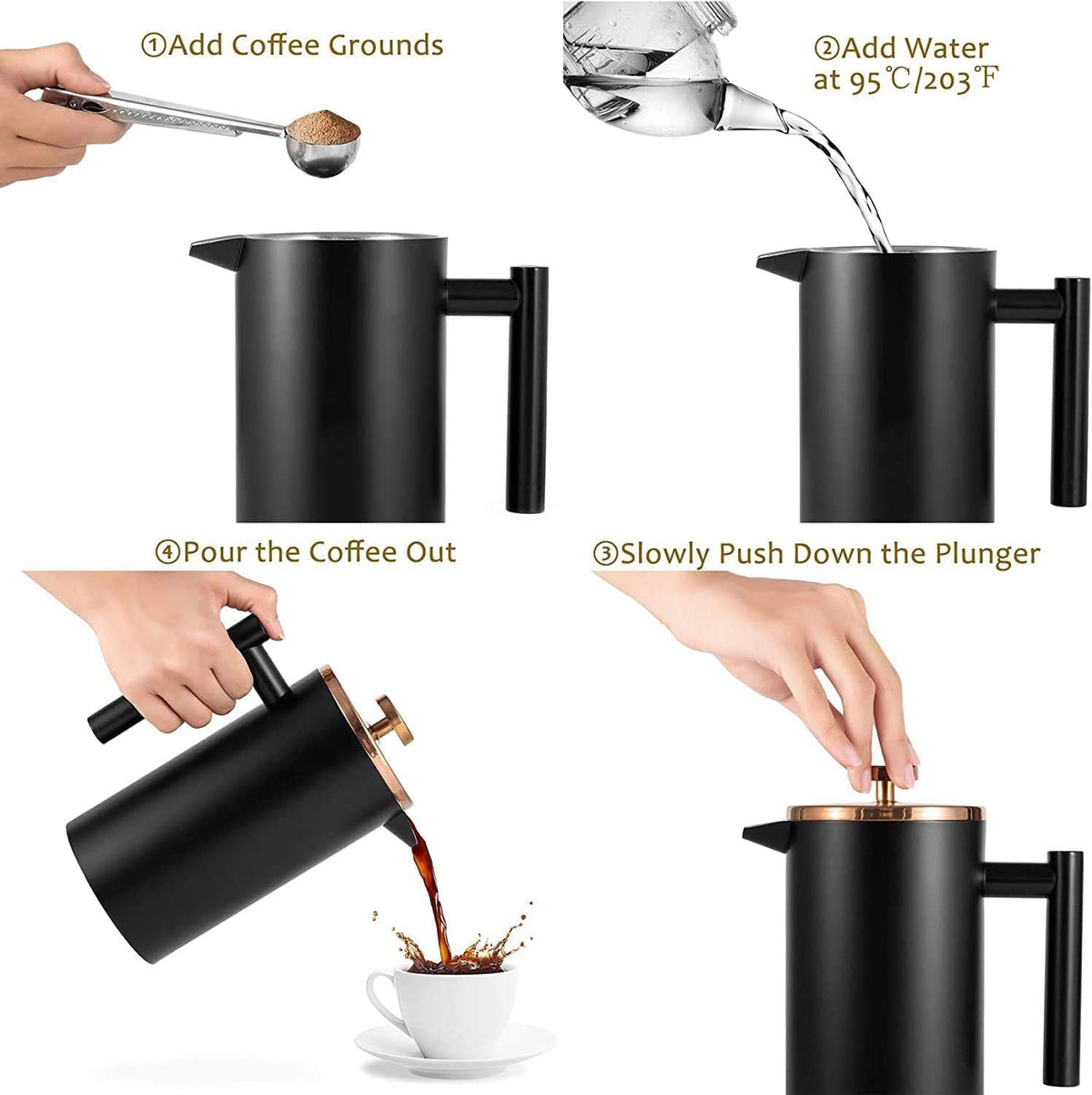 French Press Coffee Maker