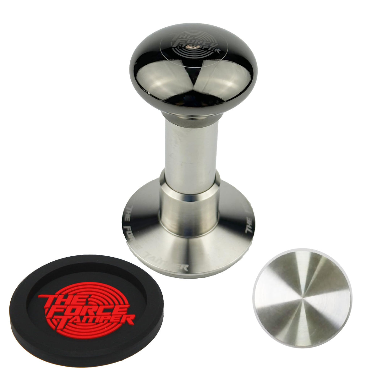 58.35mm Standard Set Black Mirror Jellyfish AL Handle Coffee Tamper