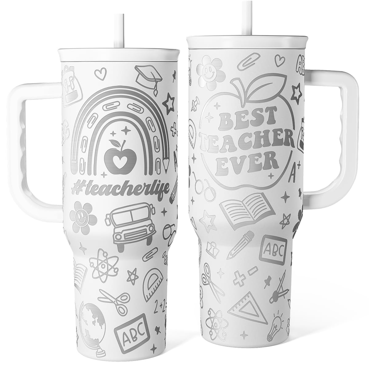 Best Teacher Ever Tumbler 40oz