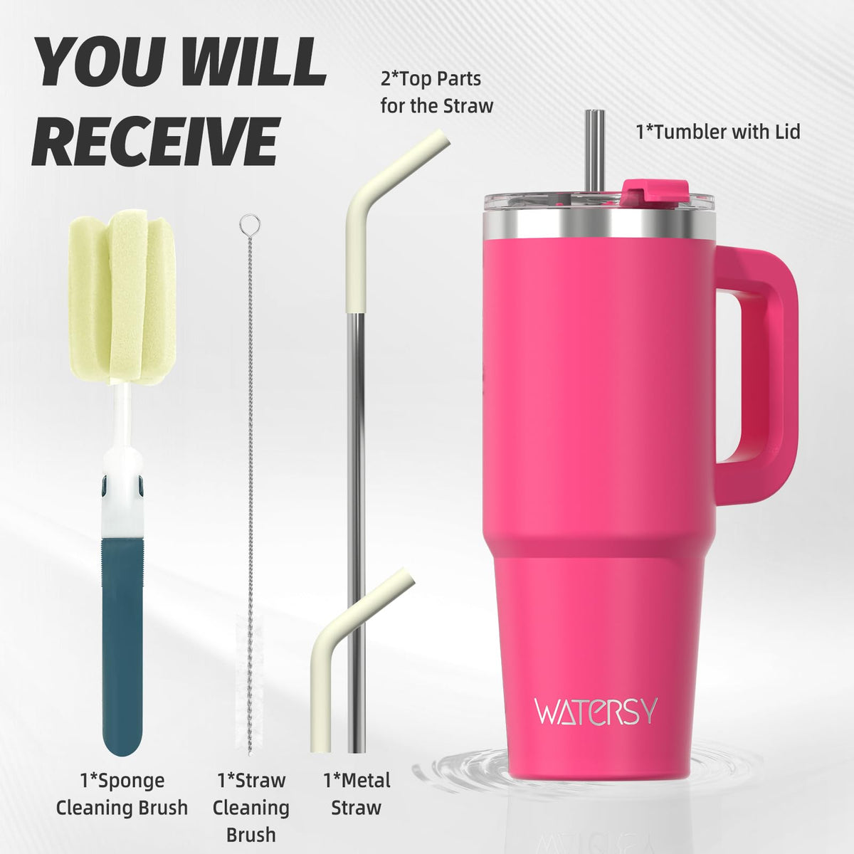 30 oz Tumbler with Handle