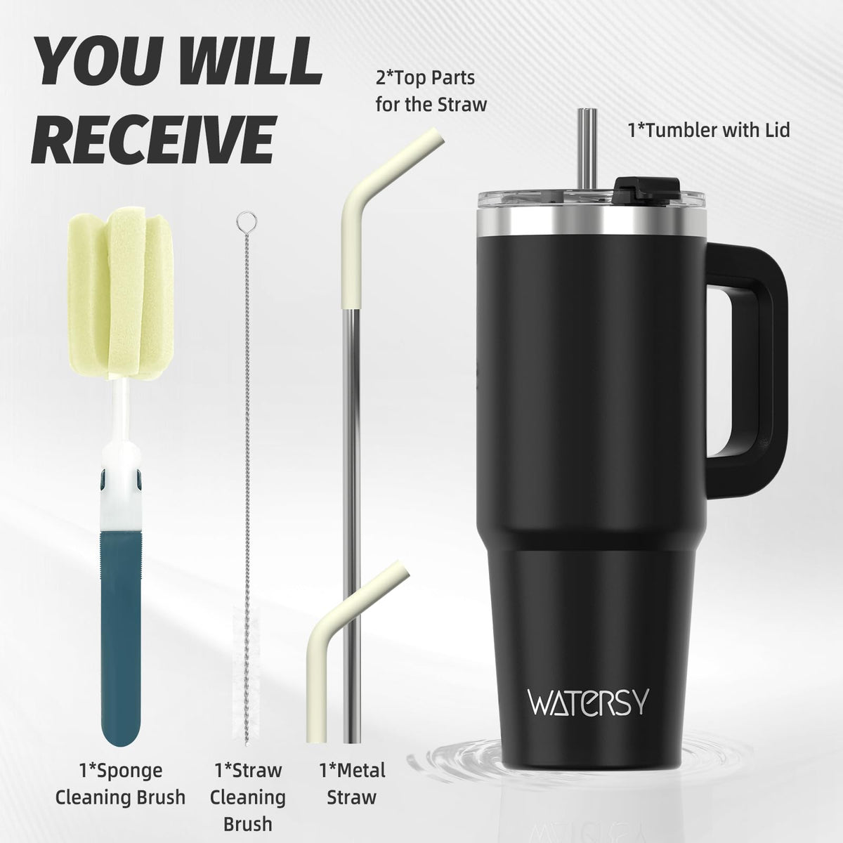30 oz Tumbler with Handle