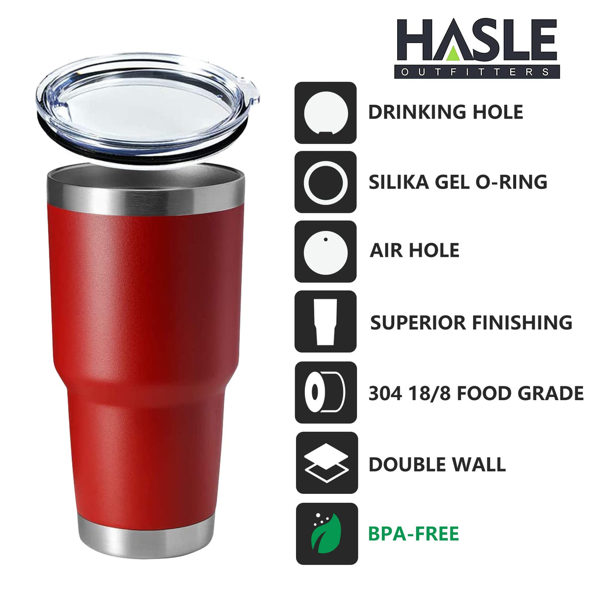 30oz Stainless Steel Tumbler (8 Count)