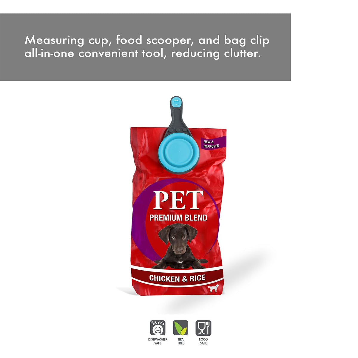 Popware for Pets Collapsible Klip Scoop