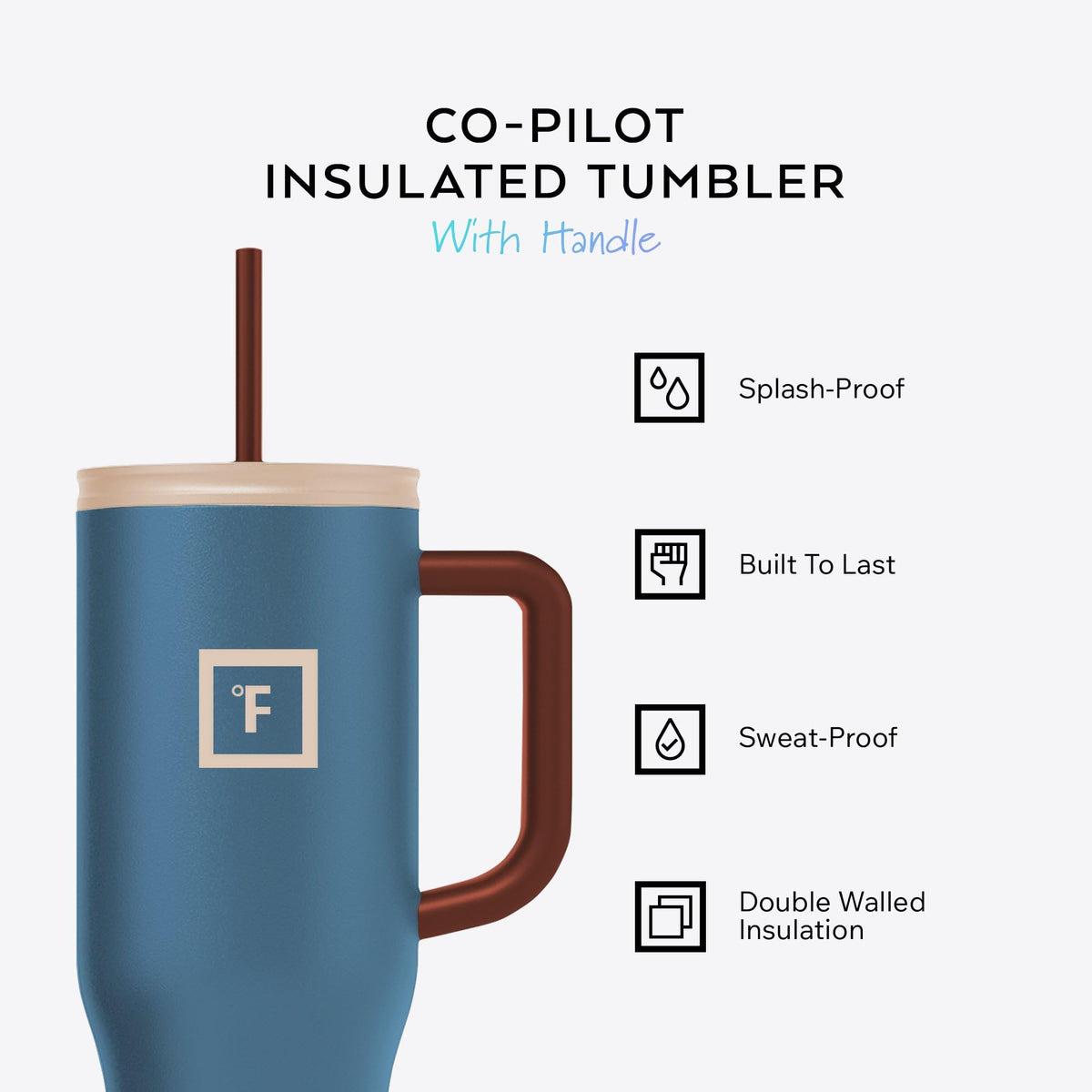 40 oz Co Pilot Insulated Travel Mug