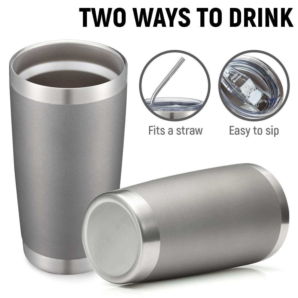 20oz Double Wall Vacuum Insulated Travel Mug