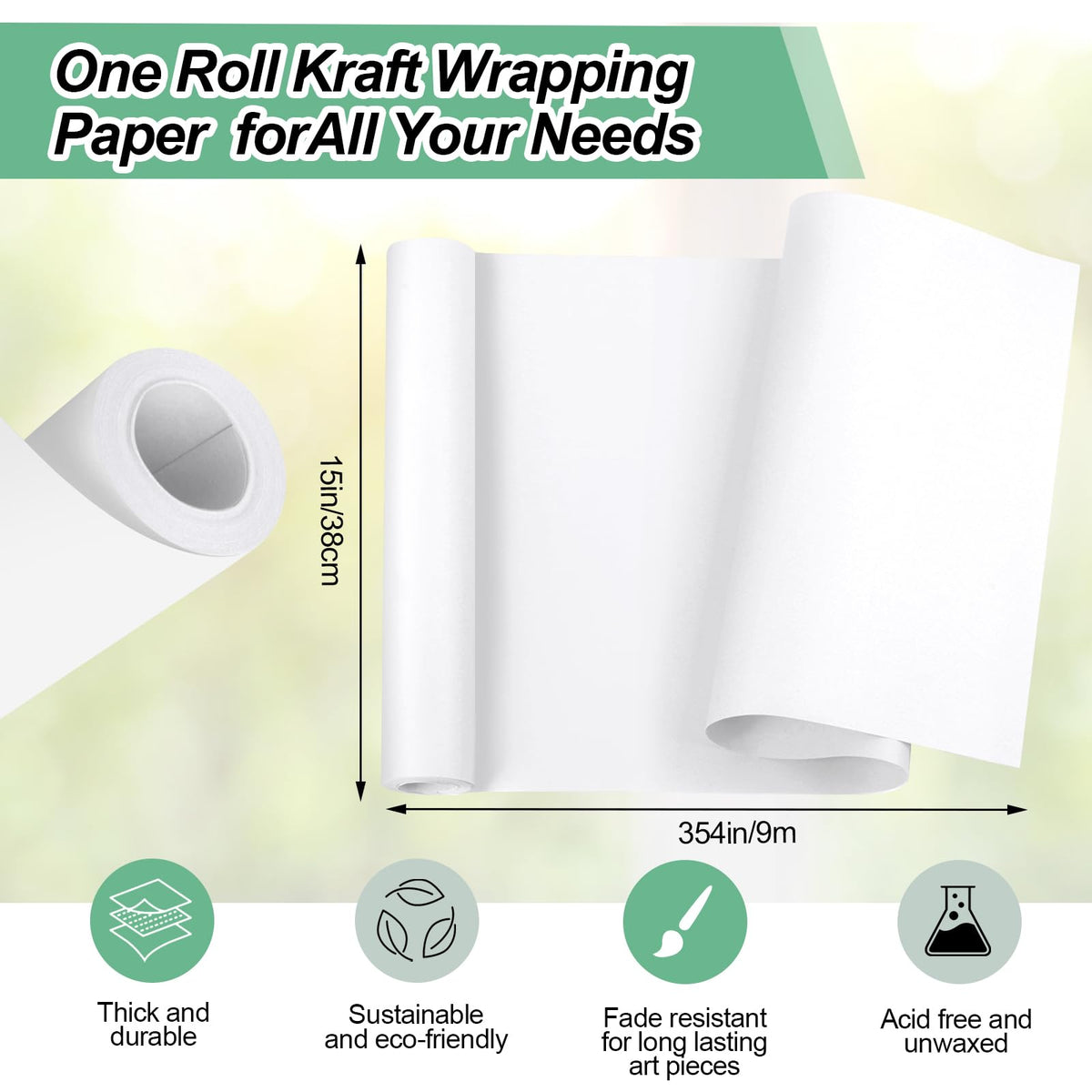 Craft Paper Roll 15''×354''