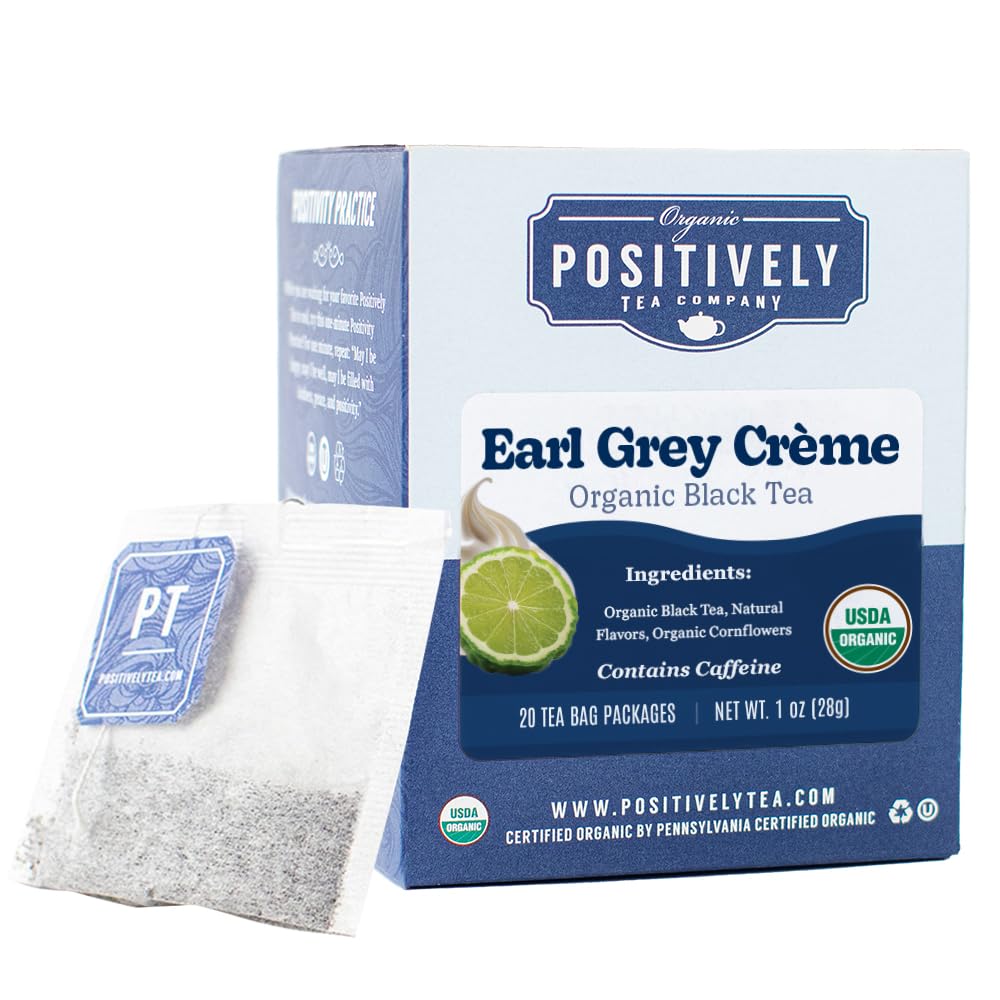 Earl Grey De La Crème Black Tea Bags (20 Ounce)
