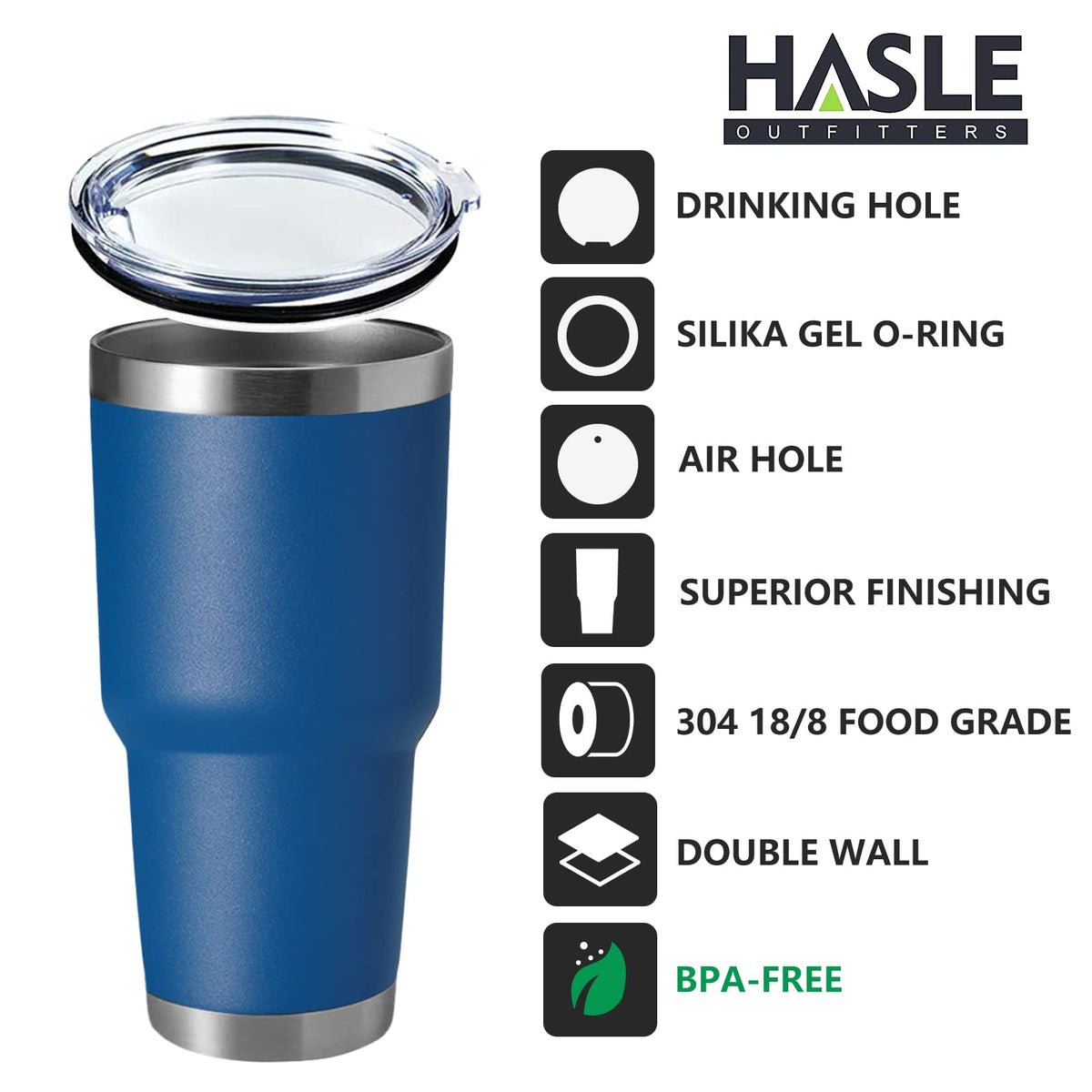 30oz Stainless Steel Tumbler (12 Count)