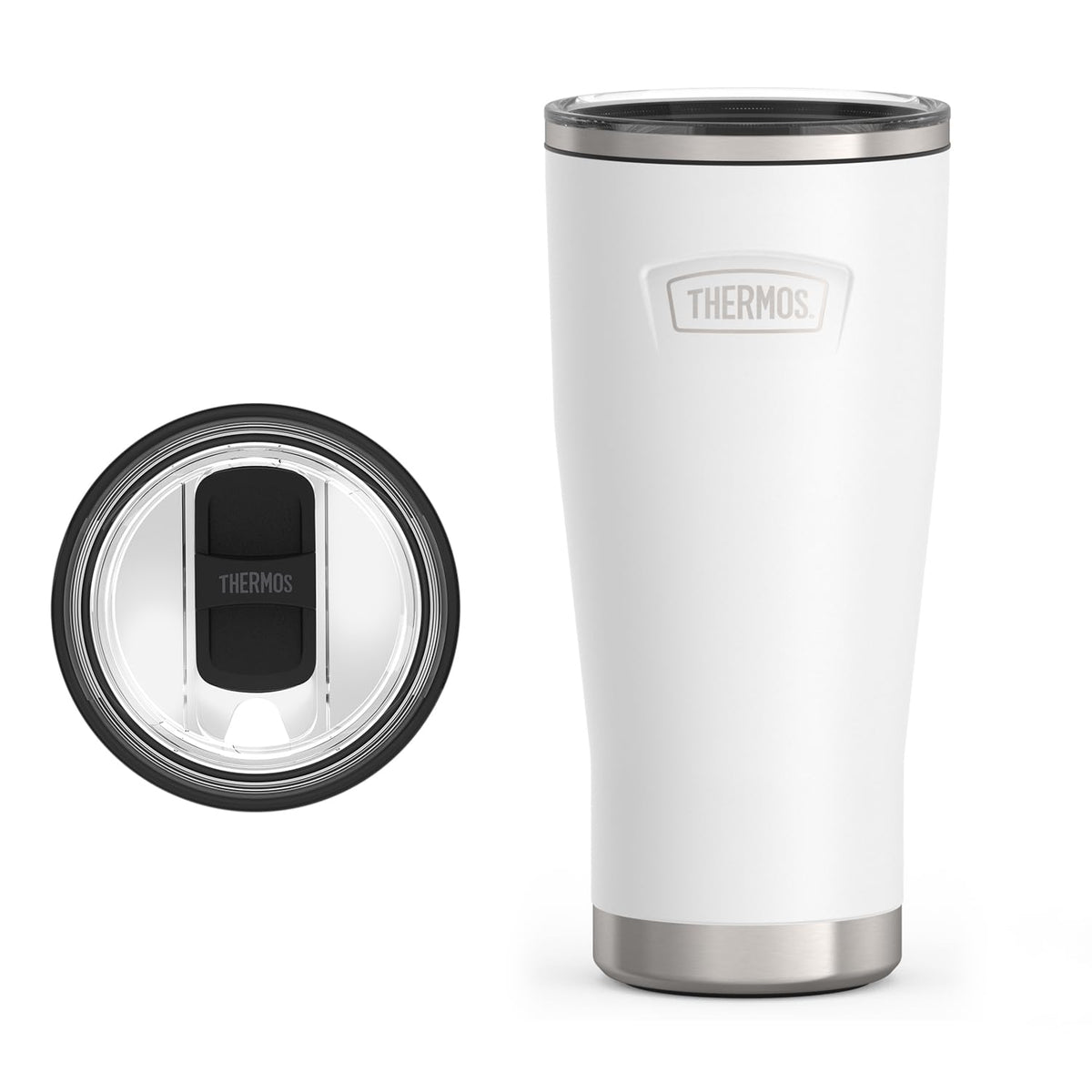 Icon Series 24oz Stainless Steel Tumbler with Slide Lock Lid
