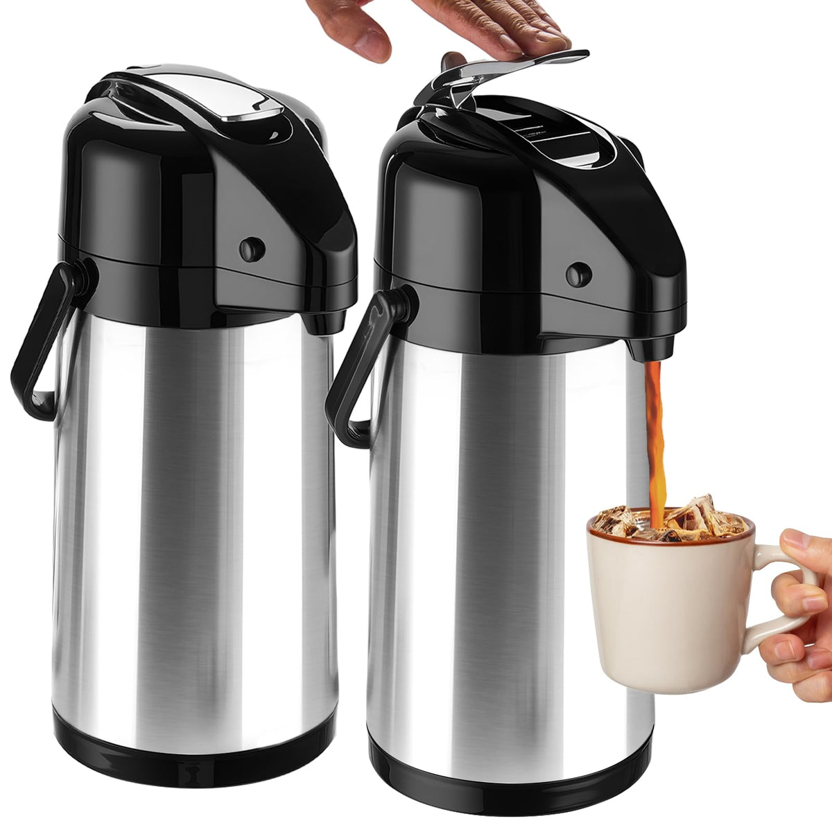 Coffee Carafe with Double Pump (2 Count)