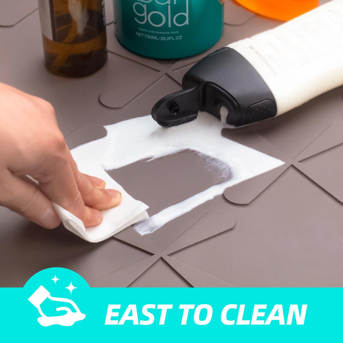Waterproof Under Sink Mat 34"x22"
