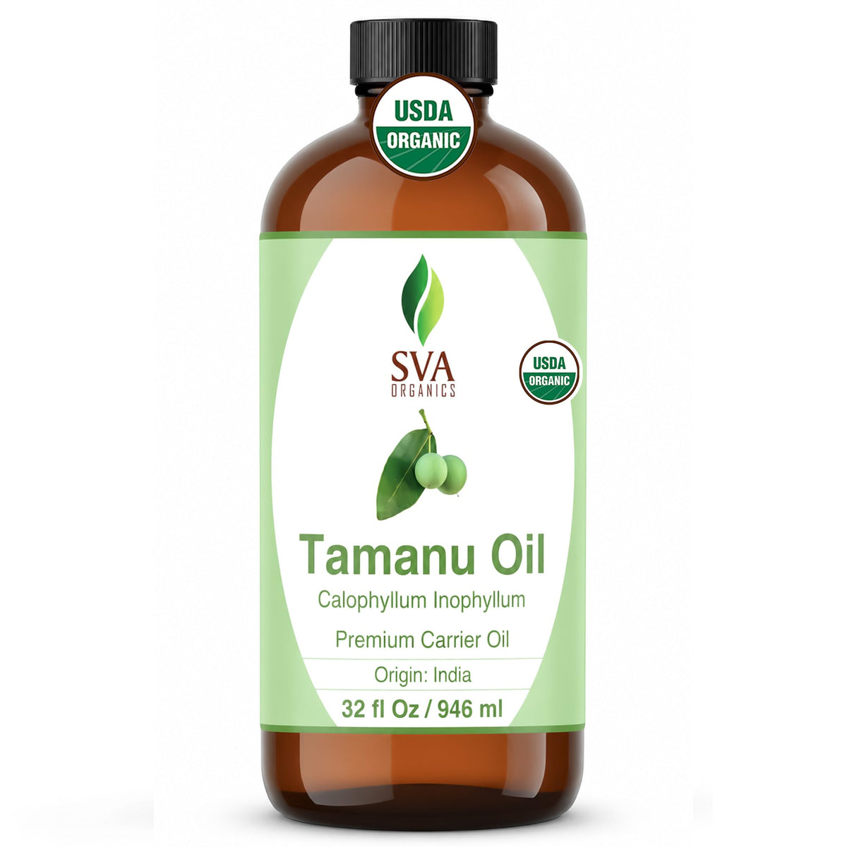 SVA Organic Tamanu Seed Carrier Oil (32 Fl Oz)