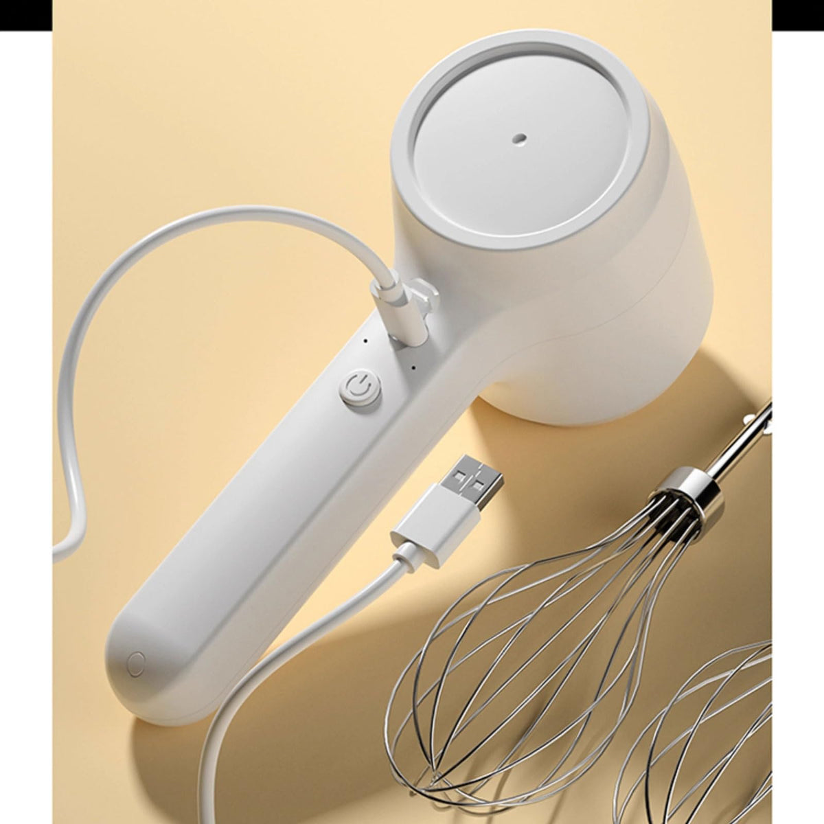 Egg Beater Handheld Cordless Electric Whisk Household Small Cream Whisk Stirring Stick Whisk Baking Cake Whipper Milk Frother
