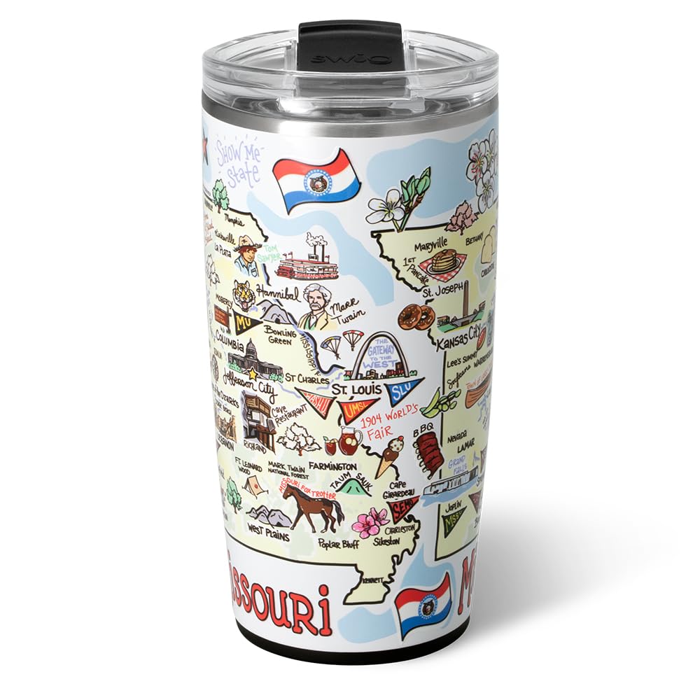 22oz Insulated Travel Mug with Handle & Lid