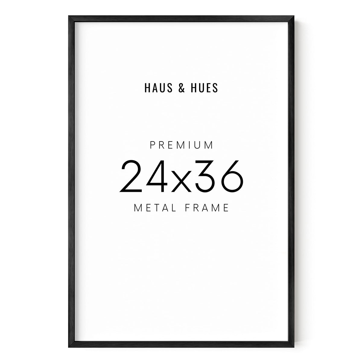 24x36 Black Metal Picture Frame