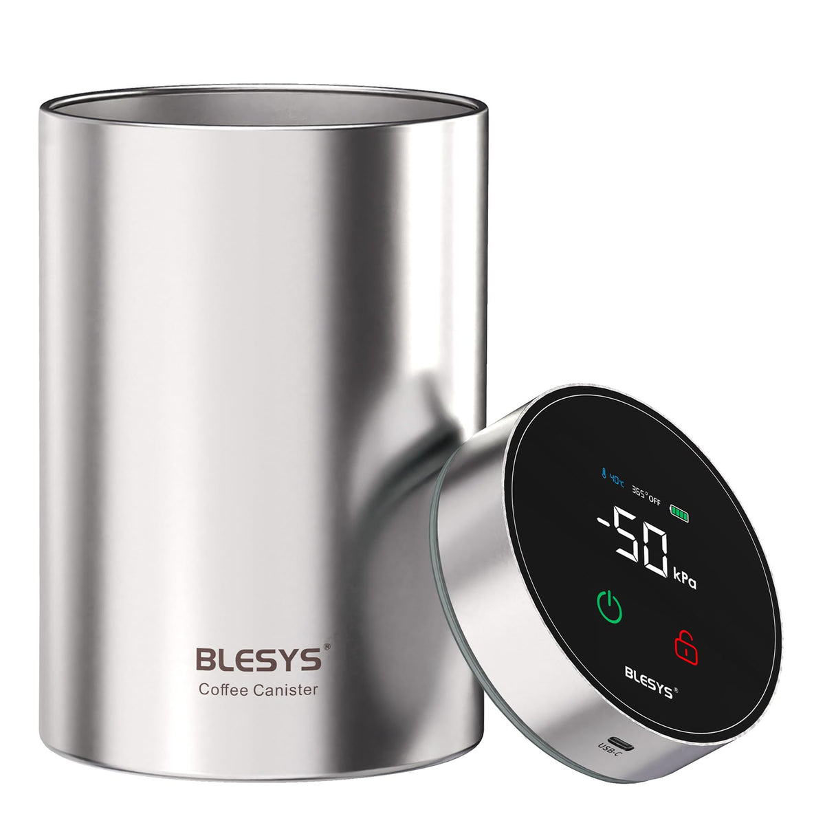 Smart Vacuum Coffee Canister