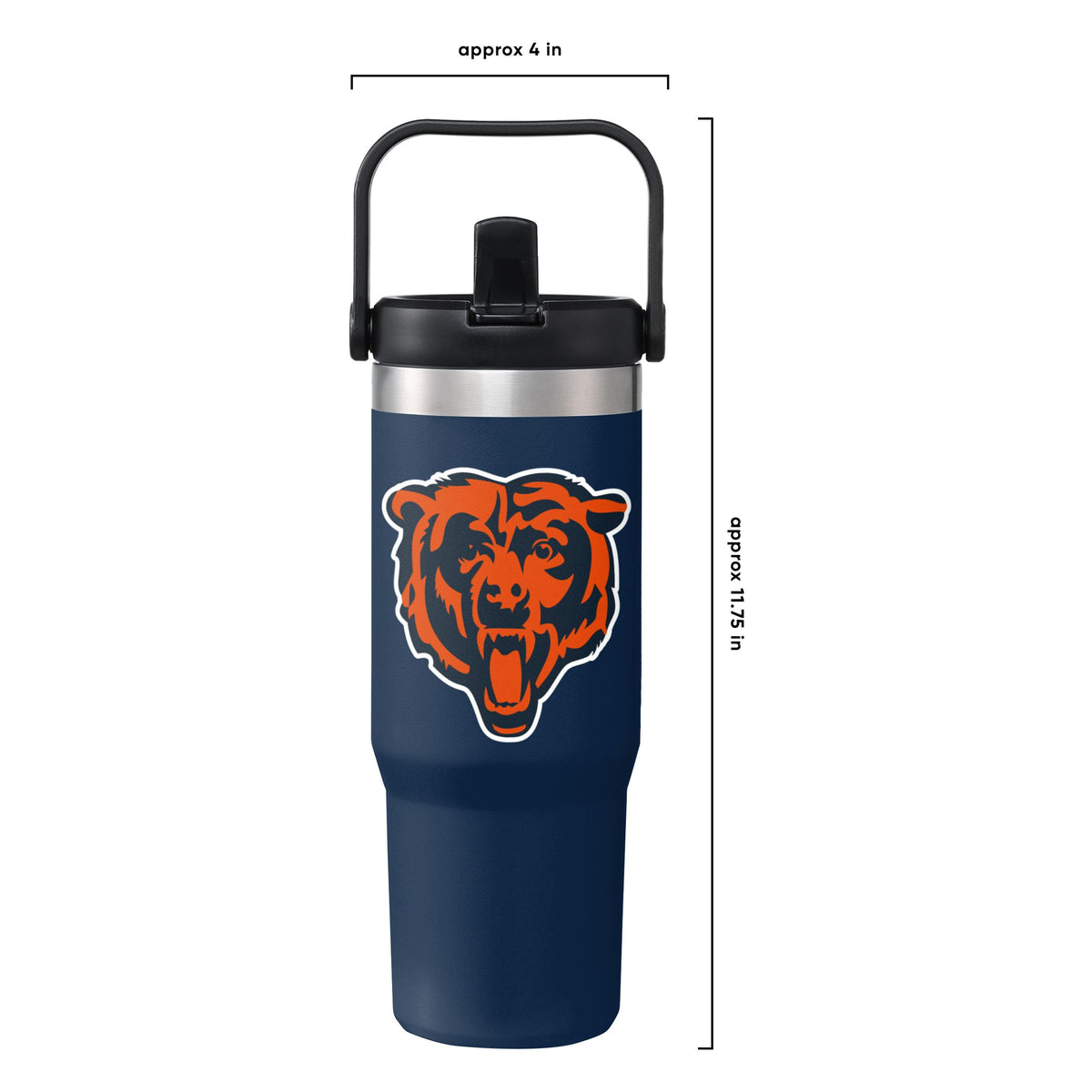 Chicago Bears NFL 30 oz Straw Tumbler