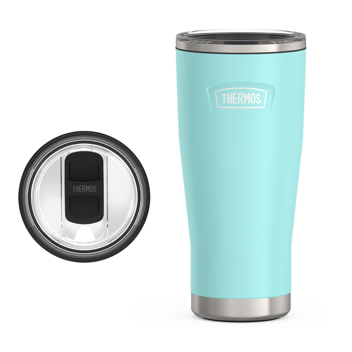 Icon Series 24oz Stainless Steel Tumbler with Slide Lock Lid