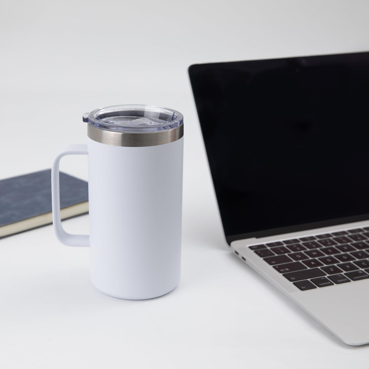 24oz Mug with Handle and Lid (4 Count)
