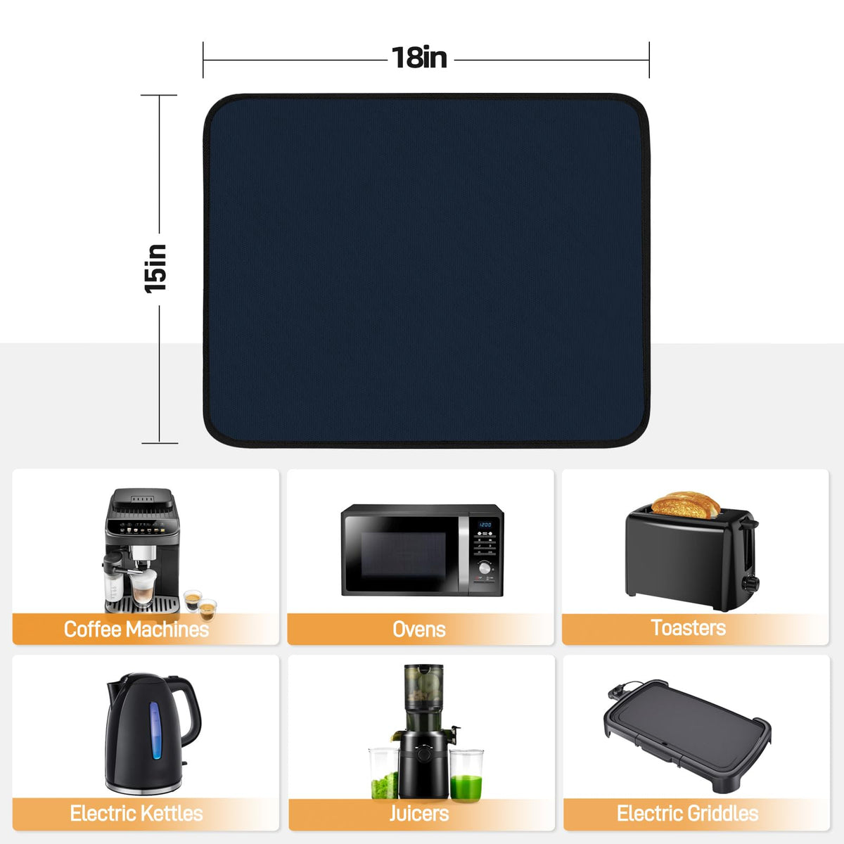 Heat Resistant Mats for Air Fryer on Countertop