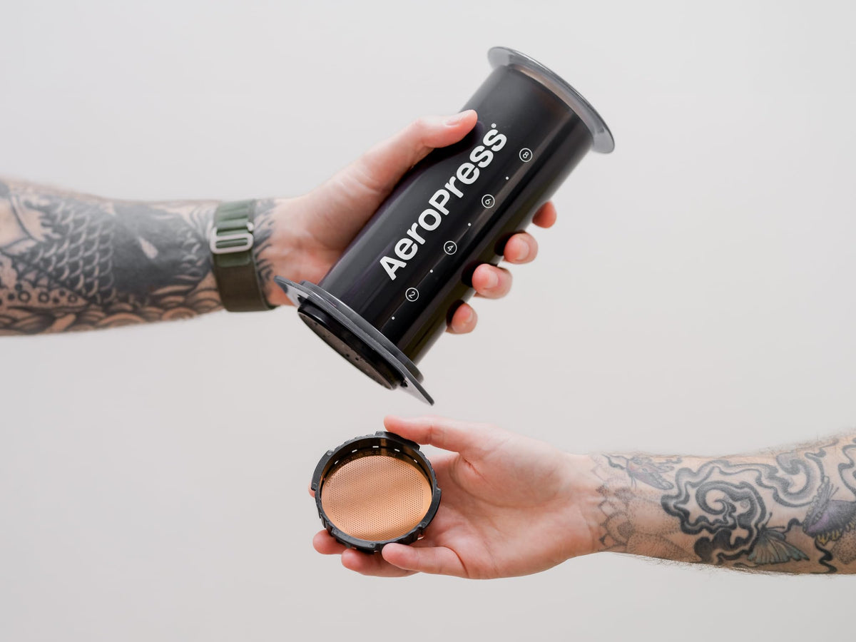 Filter for use in AeroPress Go