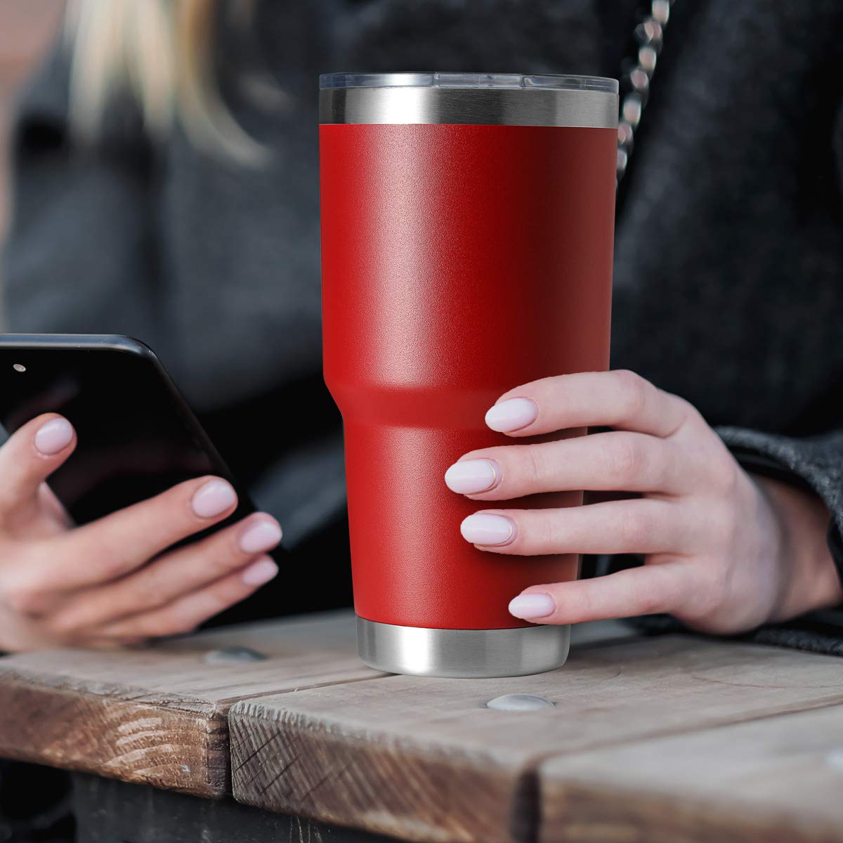 30oz Stainless Steel Tumbler (4 Count)