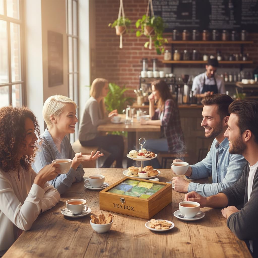 Wooden Tea Box