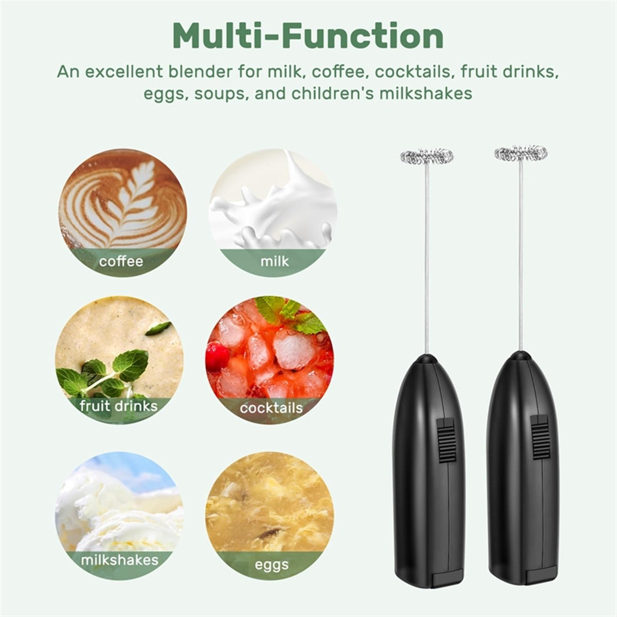 AD Milk Frother Handheld